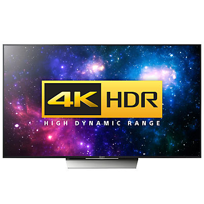 Sony Bravia 85XD8505 LED HDR 4K Ultra HD Android TV, 85 With Youview/Freeview HD, Playstation Now & Silver Slate Design